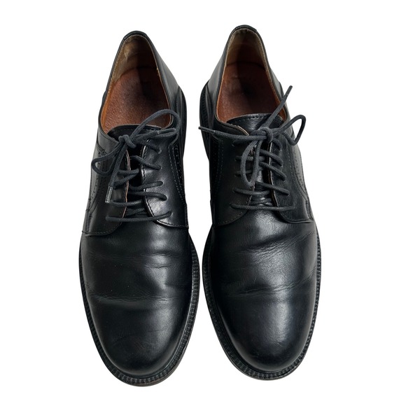 Johnston & Murphy Passport‎ Leather Upper&Lining Black Shoes Size 10 Italy  Made main image 8